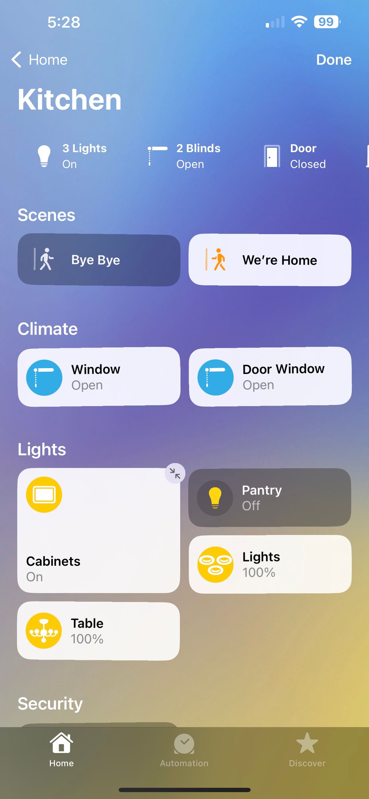 IOS 16 Home App Edit Room View کاشی لوازم جانبی بزرگ