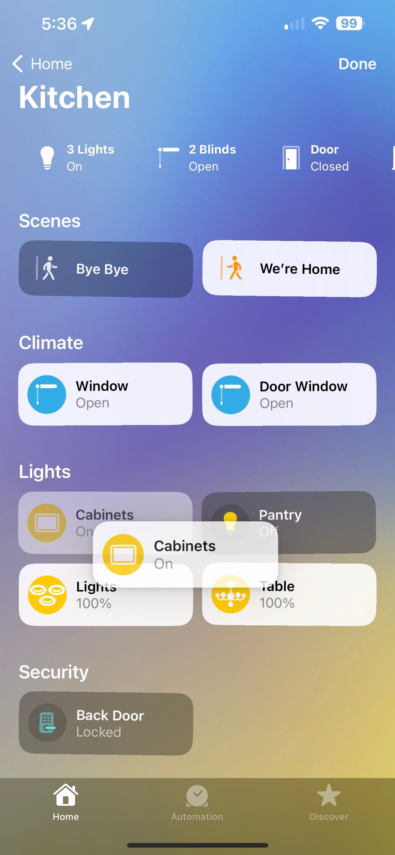 لوازم جانبی تنظیم مجدد نمایش اتاق iOS 16 App Home