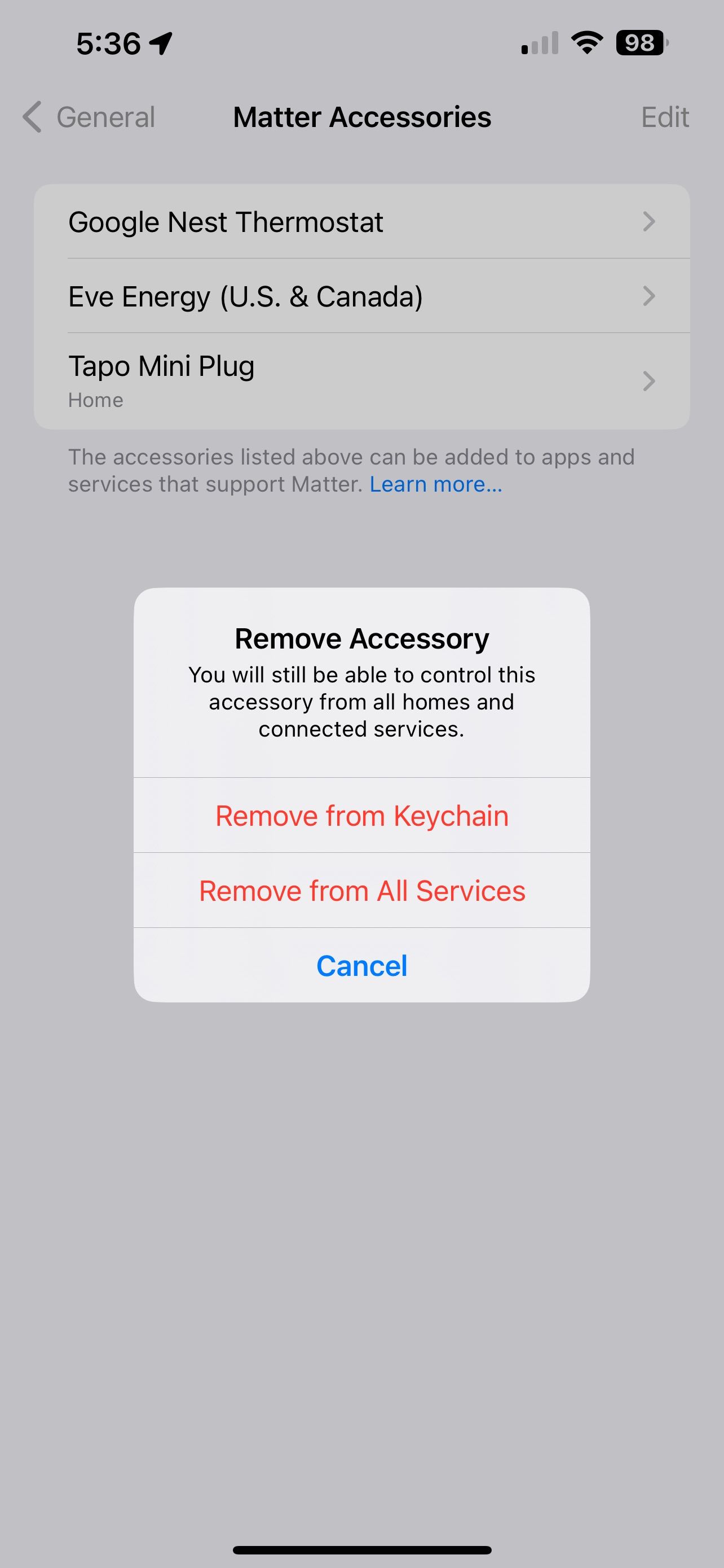 How to Add a Matter Smart Home Device to Apple Home