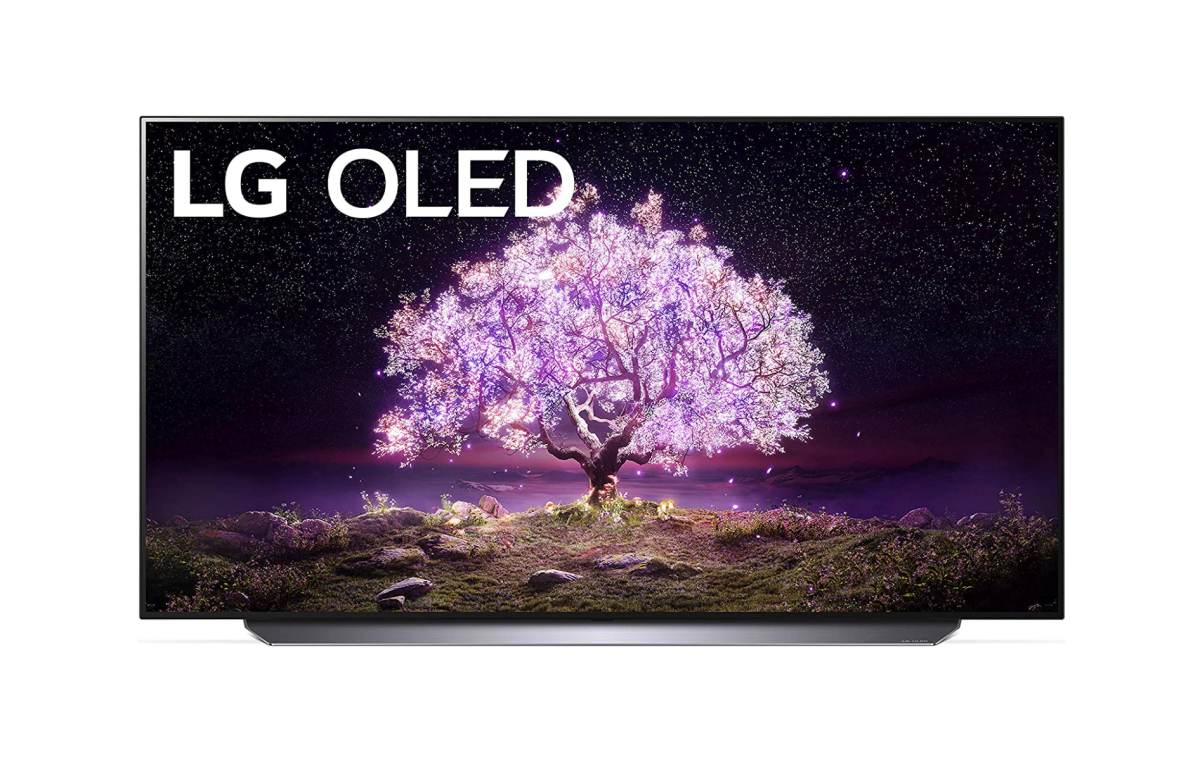 An LG C1 OLED TV