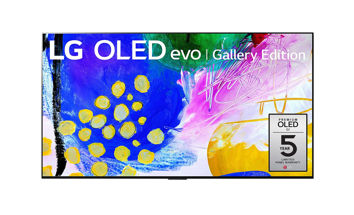 An LG G2 evo Gallery Edition OLED TV
