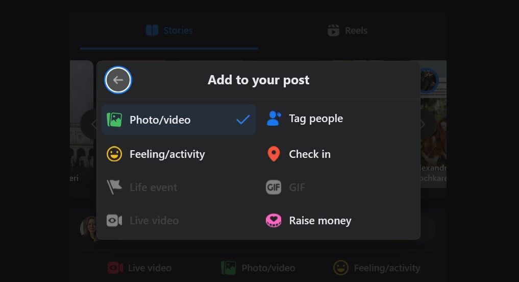 More Tools for Creating a Facebook Post
