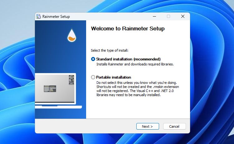 Rainmeter Installer Overview