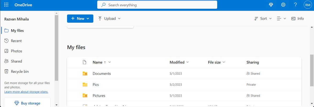 Check OneDrive's Recycle Bin for lost documents