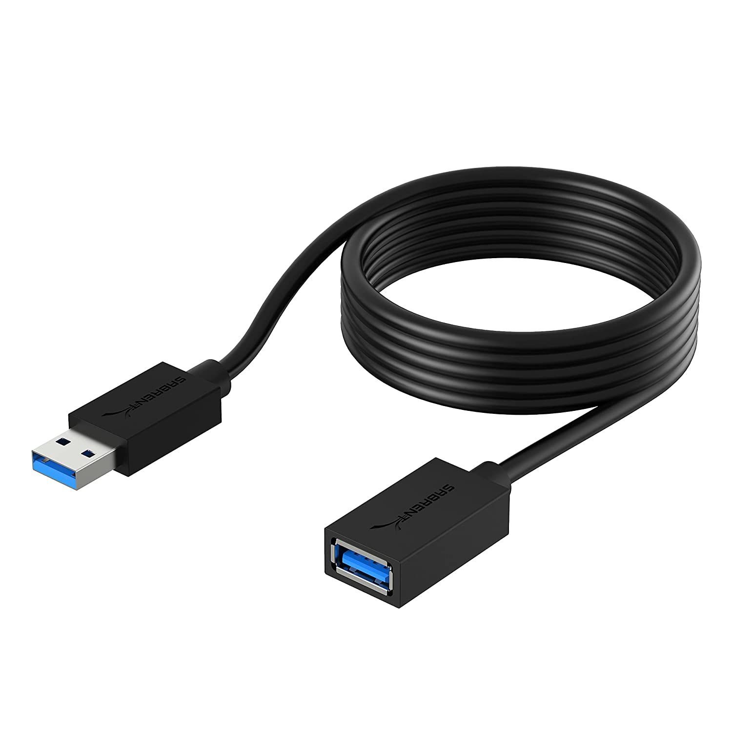 sabrent 22awg usb extension cable with a male to female connection