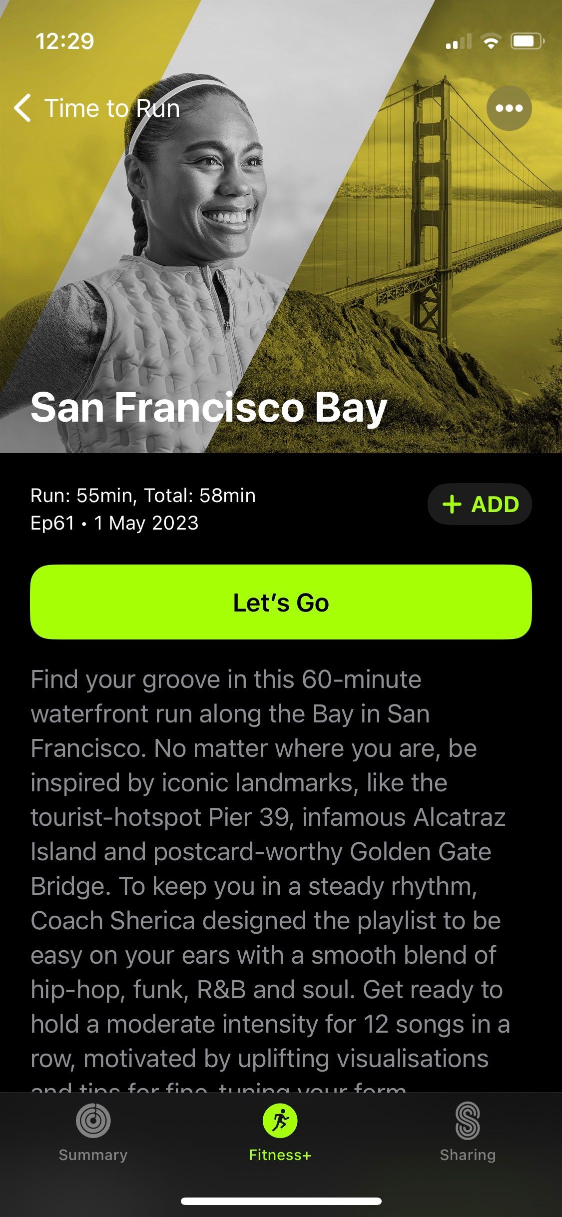 اسکرین شات قسمت Apple Time to Run bay San Francisco