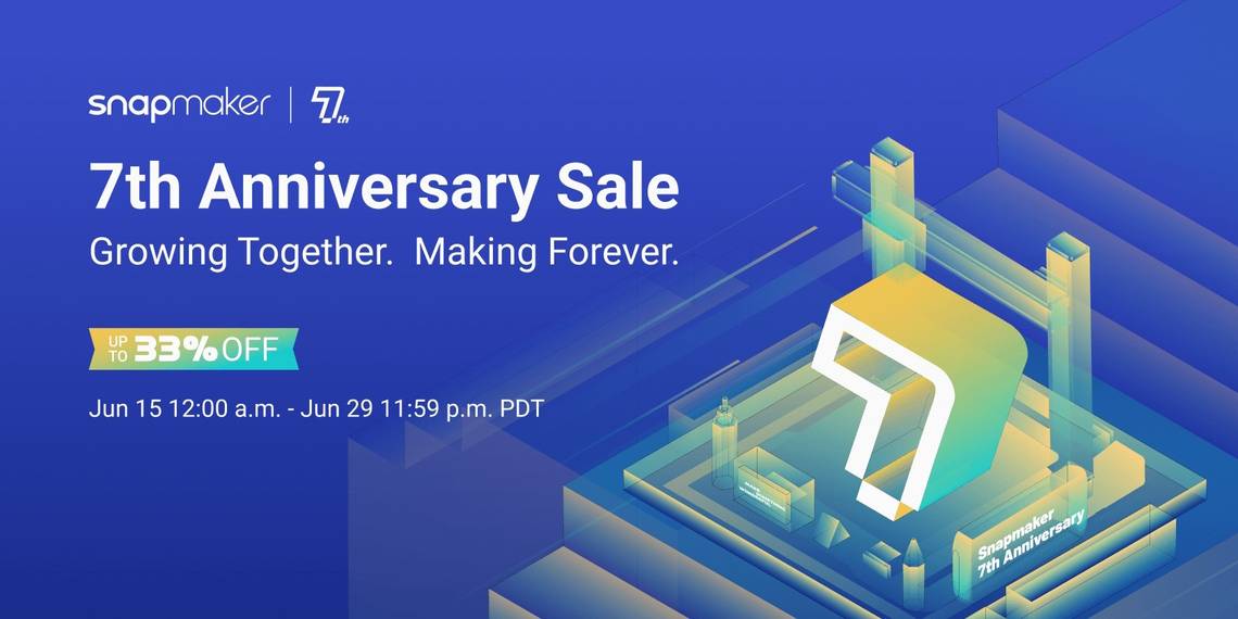 Kickstart Your 3D Printing Hobby With Snapmaker's Anniversary Sale