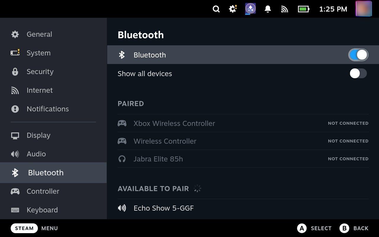 How to Connect a PS5 Controller to Your Steam Deck