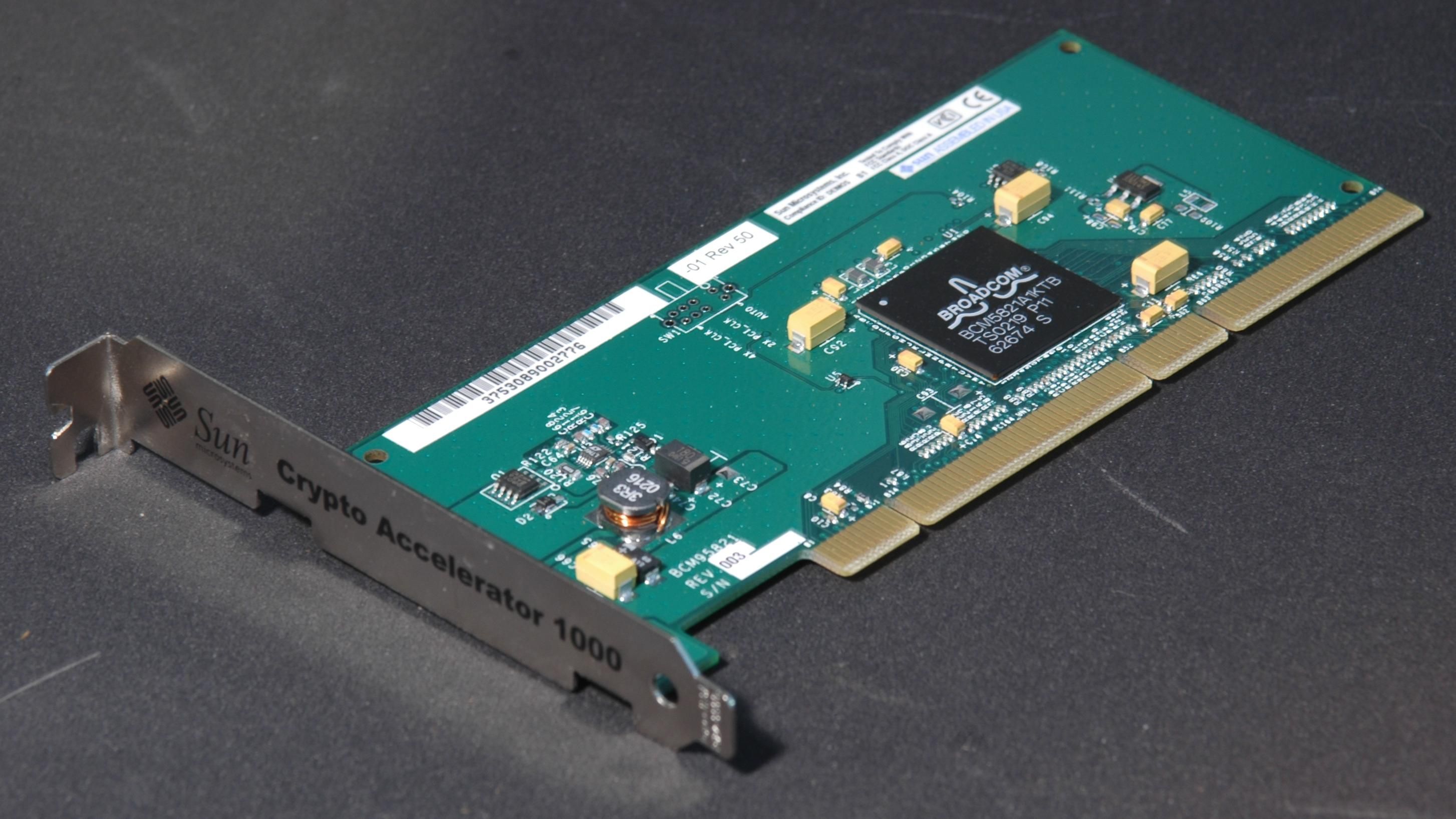 کارت PCI Crypto Accelerator 1000 Sun Microsystems