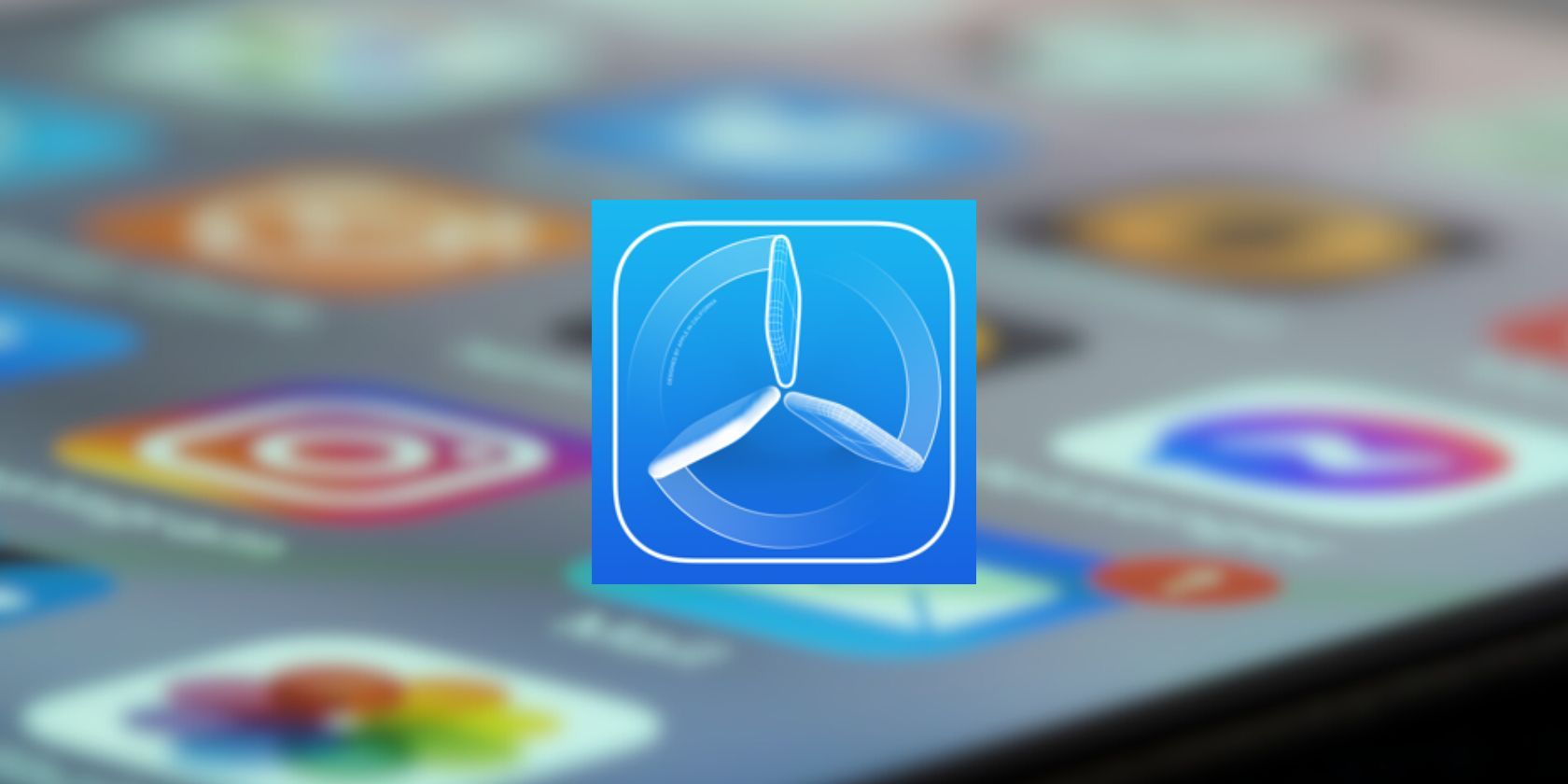 The Apple TestFlight Logo in Front of iPhone Apps