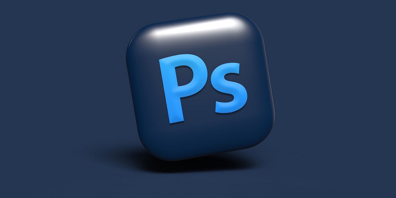 The Photoshop logo in illustration form