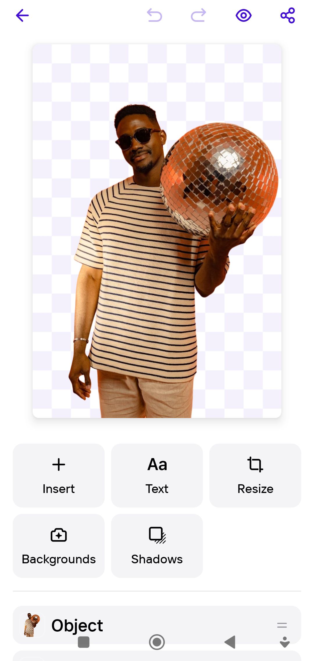 گزینه شفاف 3