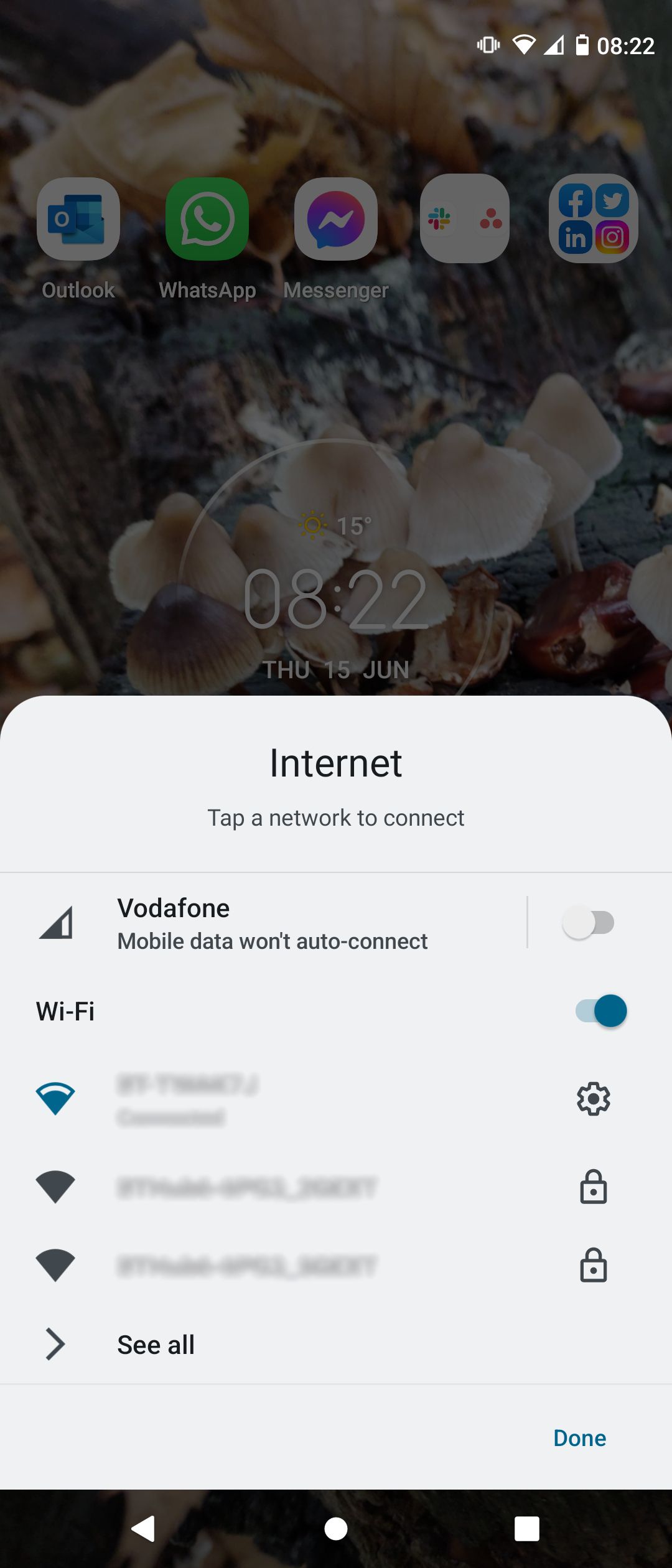 Wi-Fi Connections on Android Device