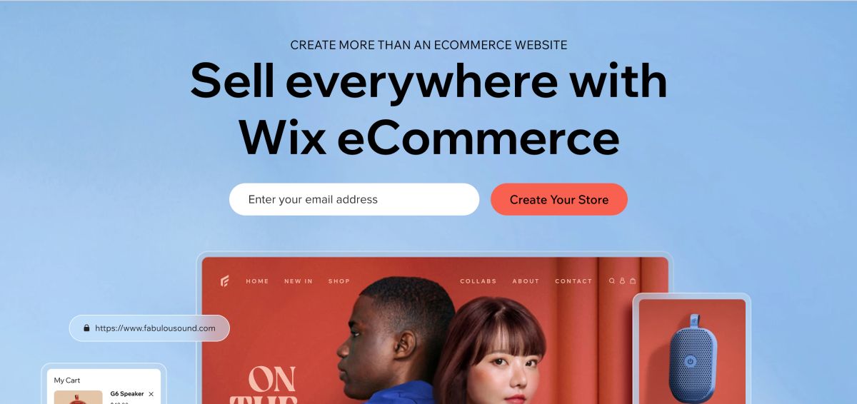 Wix Ecommerce Website