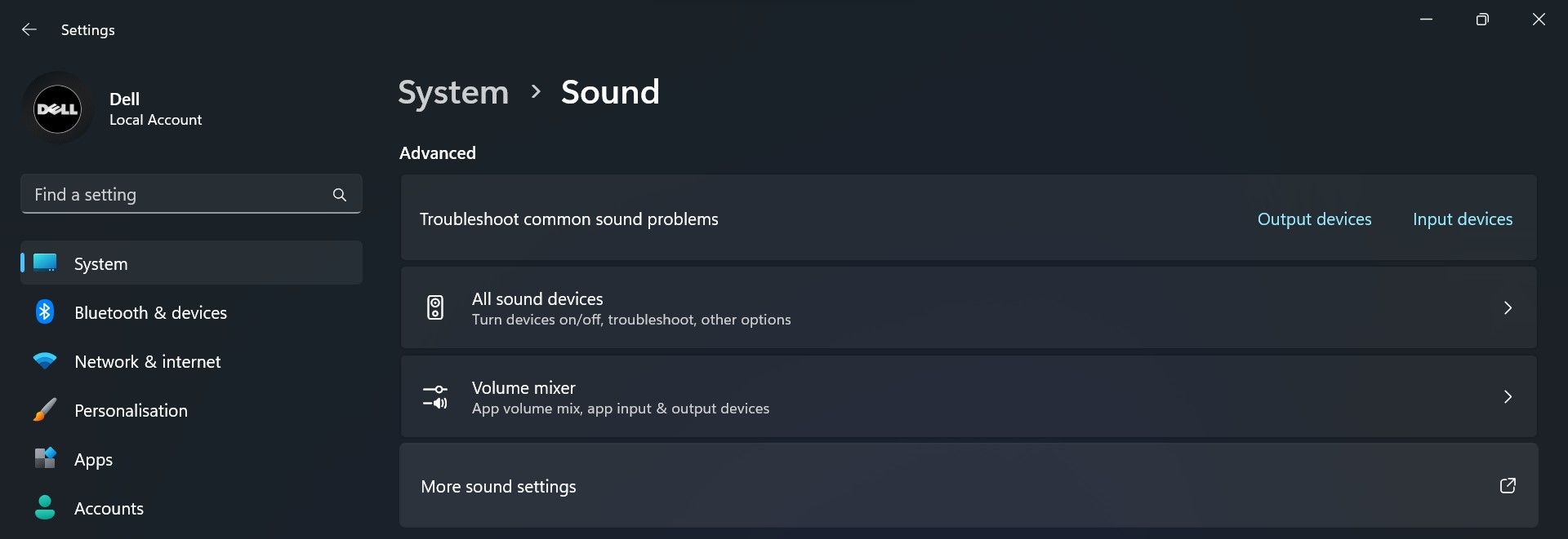 Buka Opsi Pengaturan Suara Lainnya di Aplikasi Pengaturan Windows