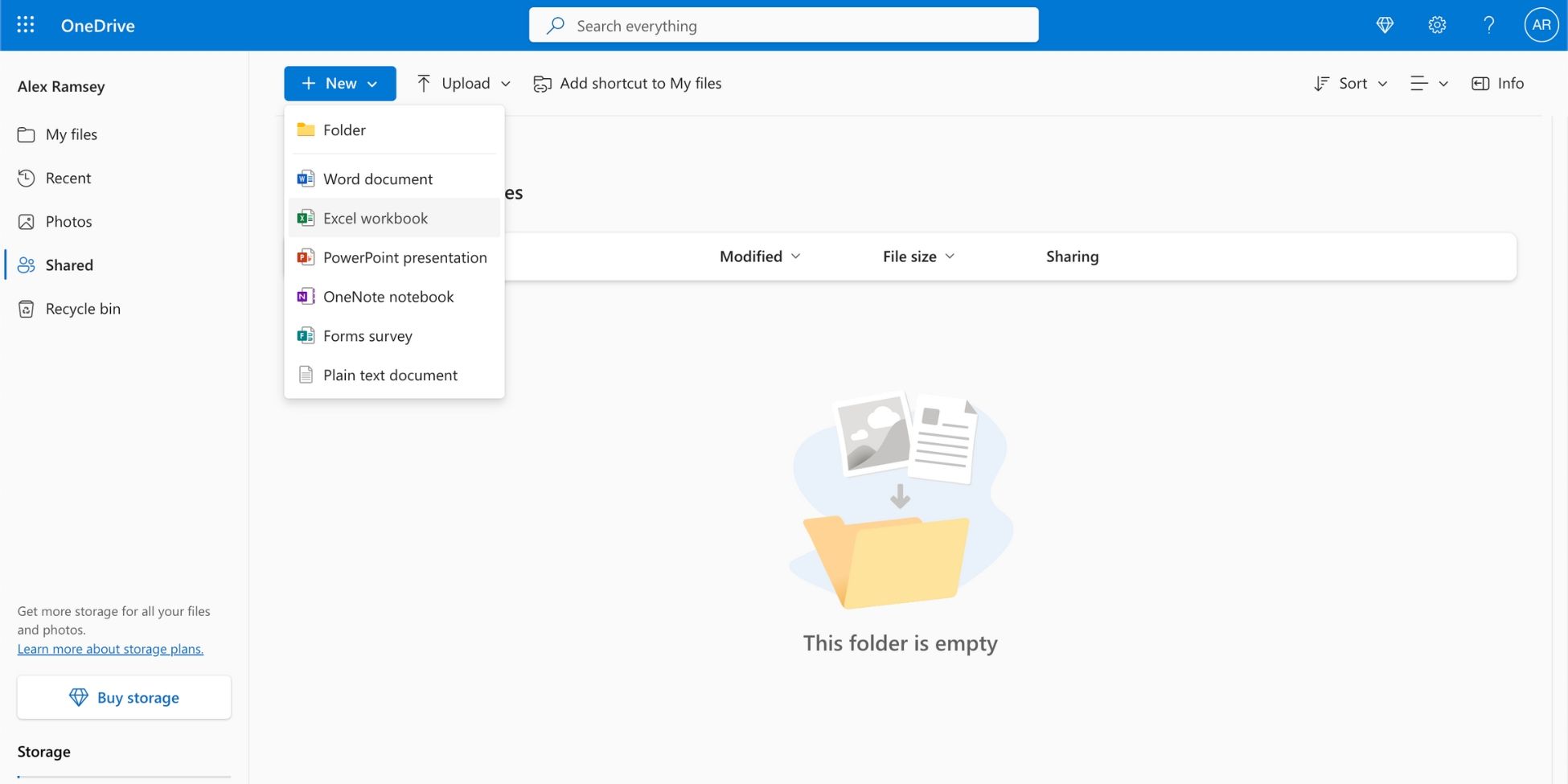 How To Use Onedrive To Create And Share Microsoft Excel Documents