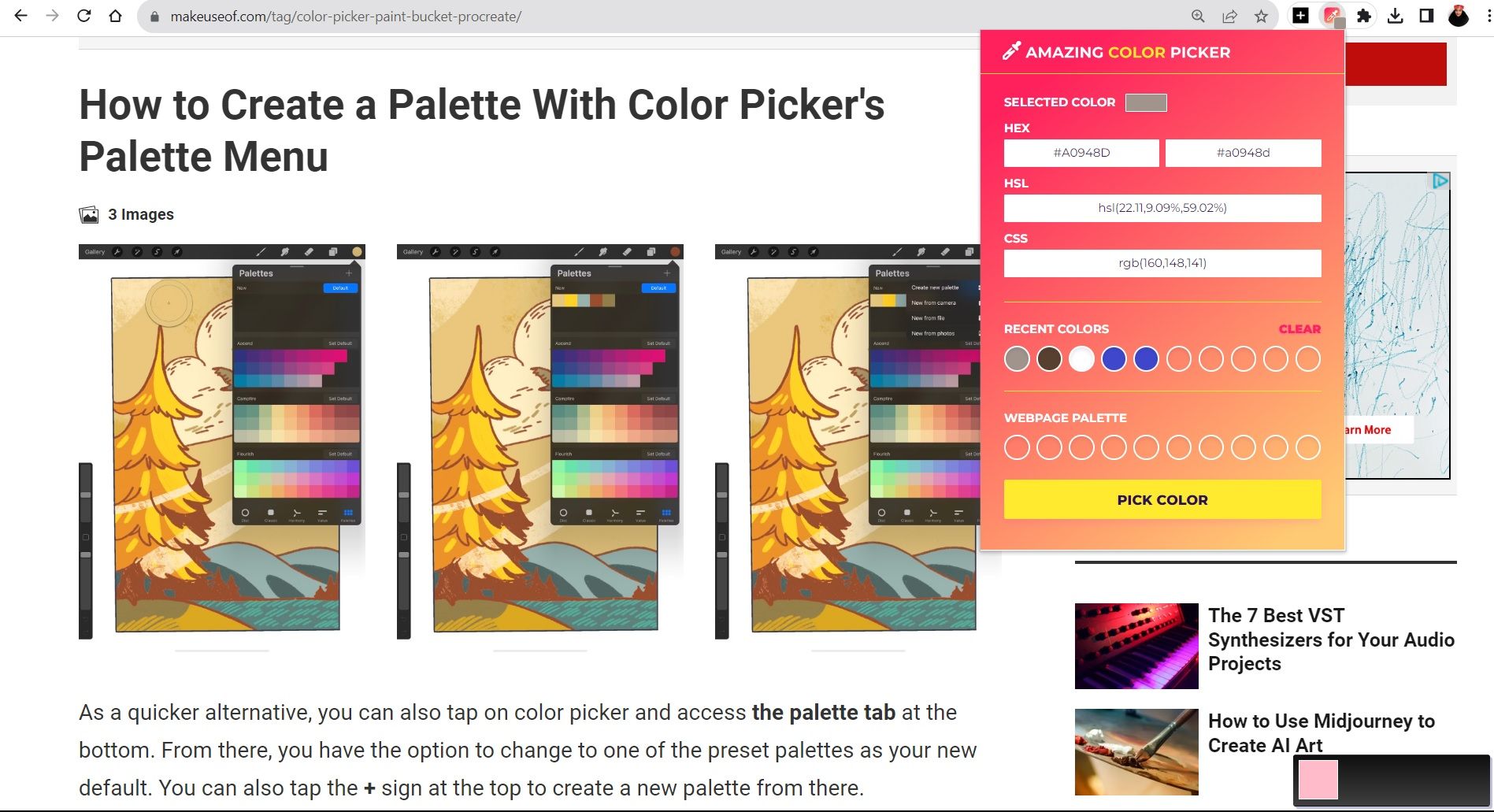 The 6 Best Color Picker Chrome Extensions