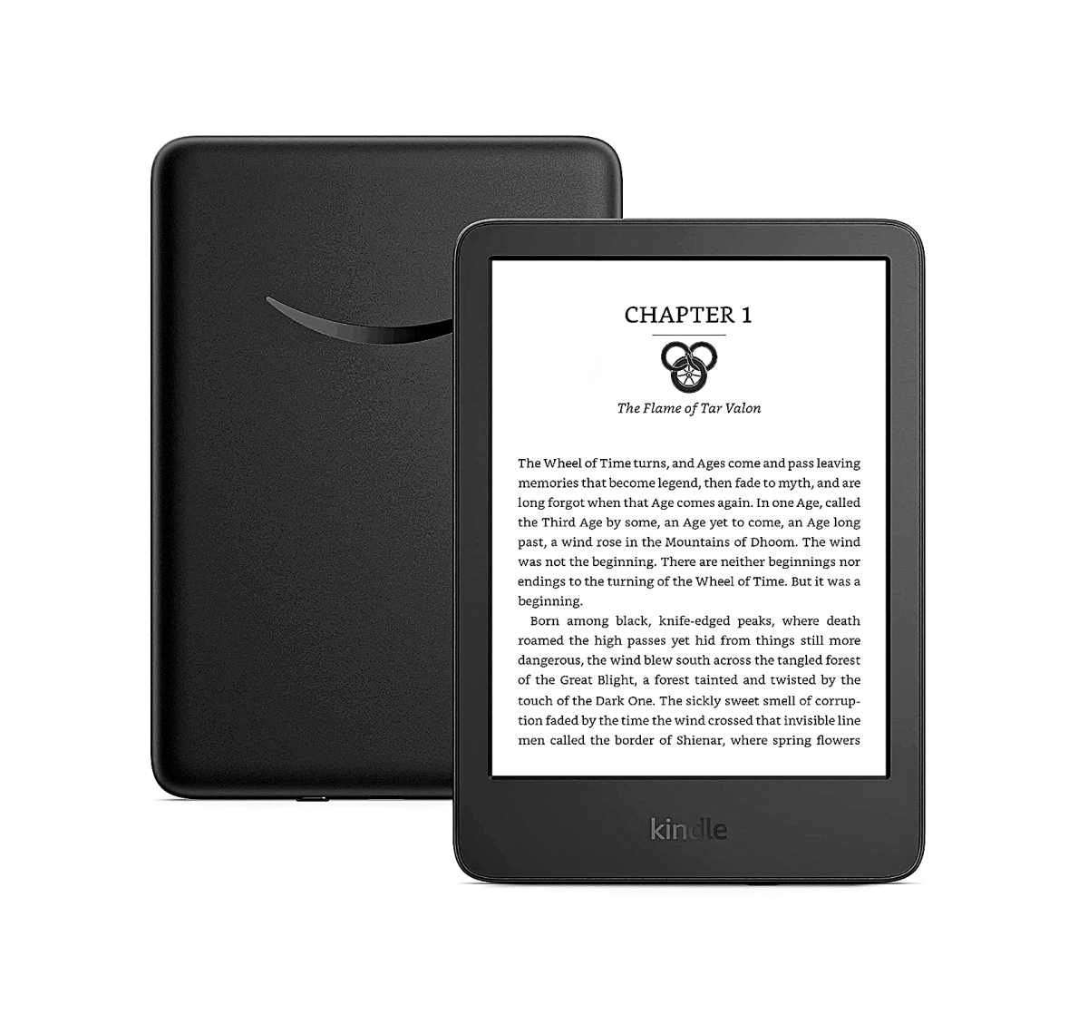 An Amazon Kindle eReader