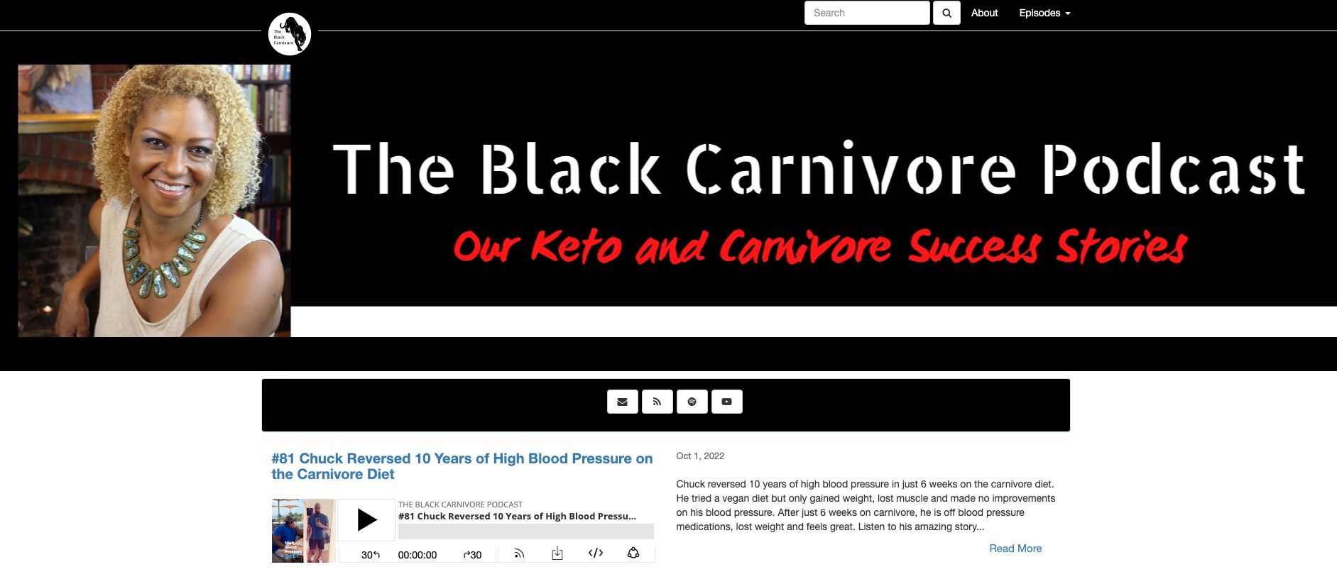 اسکرین شات پادکست Black Carnivore