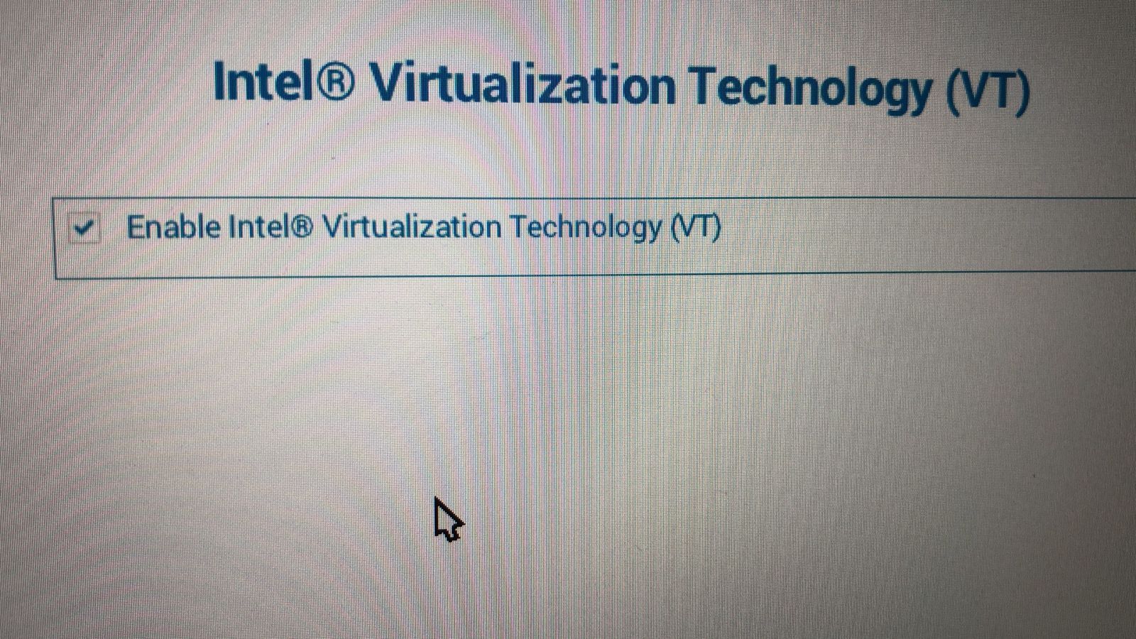 Nonaktifkan Opsi Teknologi Virtualisasi Intel di Pengaturan BIOS Laptop Dell