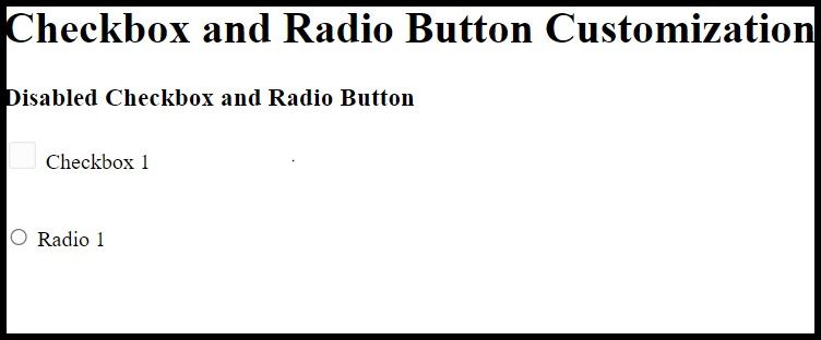 How To Customize Checkboxes And Radio Buttons With CSS