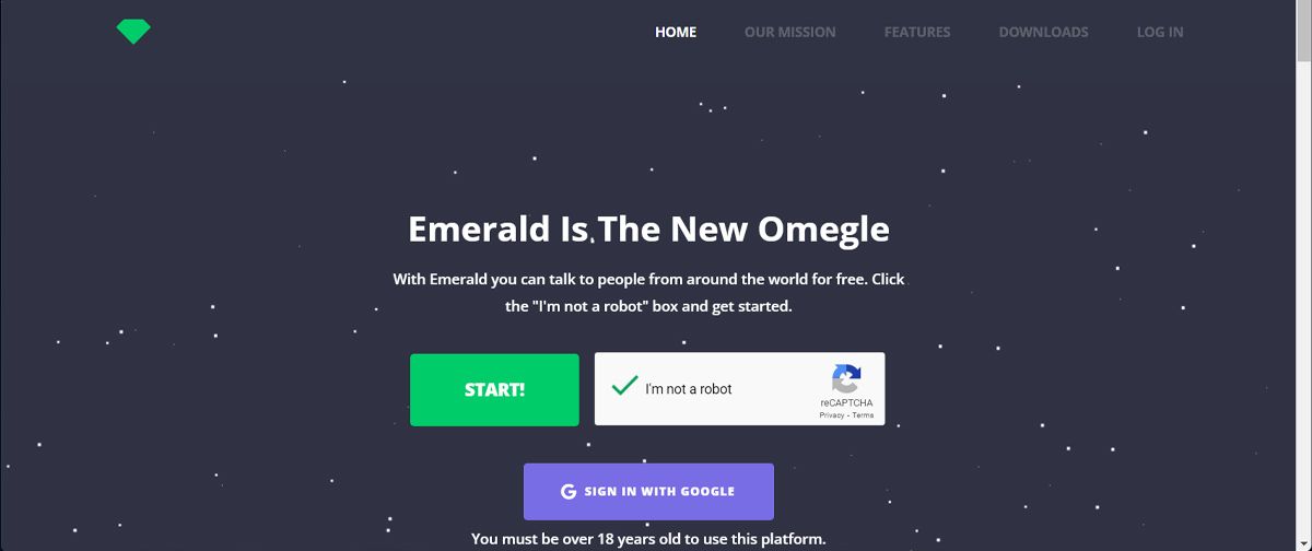 Try EmerladChat when you want to chat online