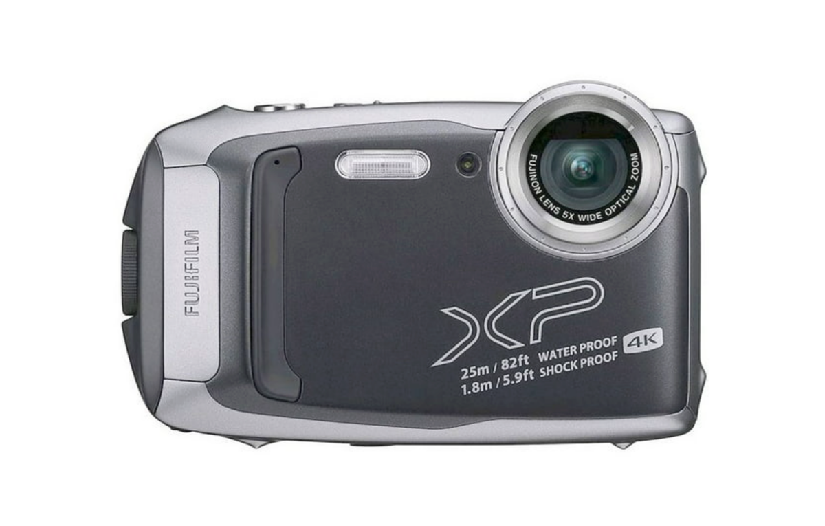 A Fujifilm FinePix XP140 rugged camera