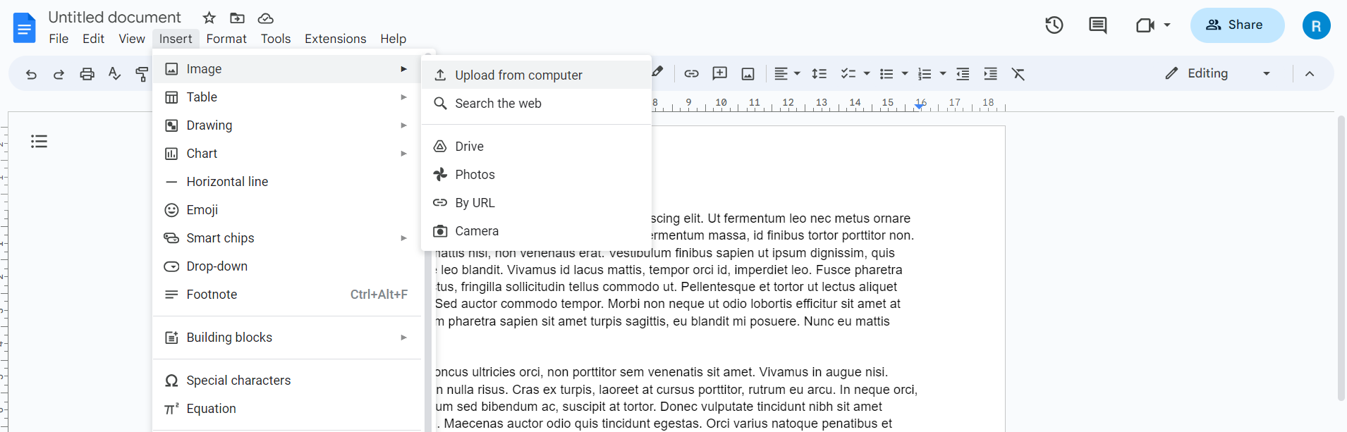 Google Docs Media