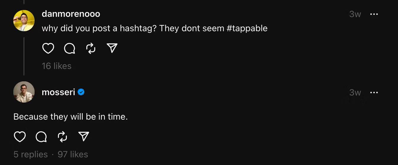 Hashtags