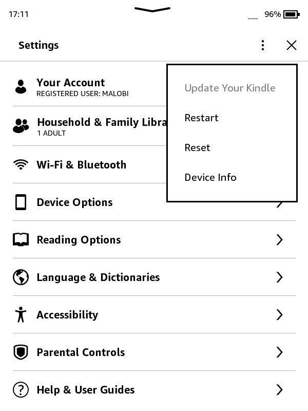 How to Update Your Kindle eReader