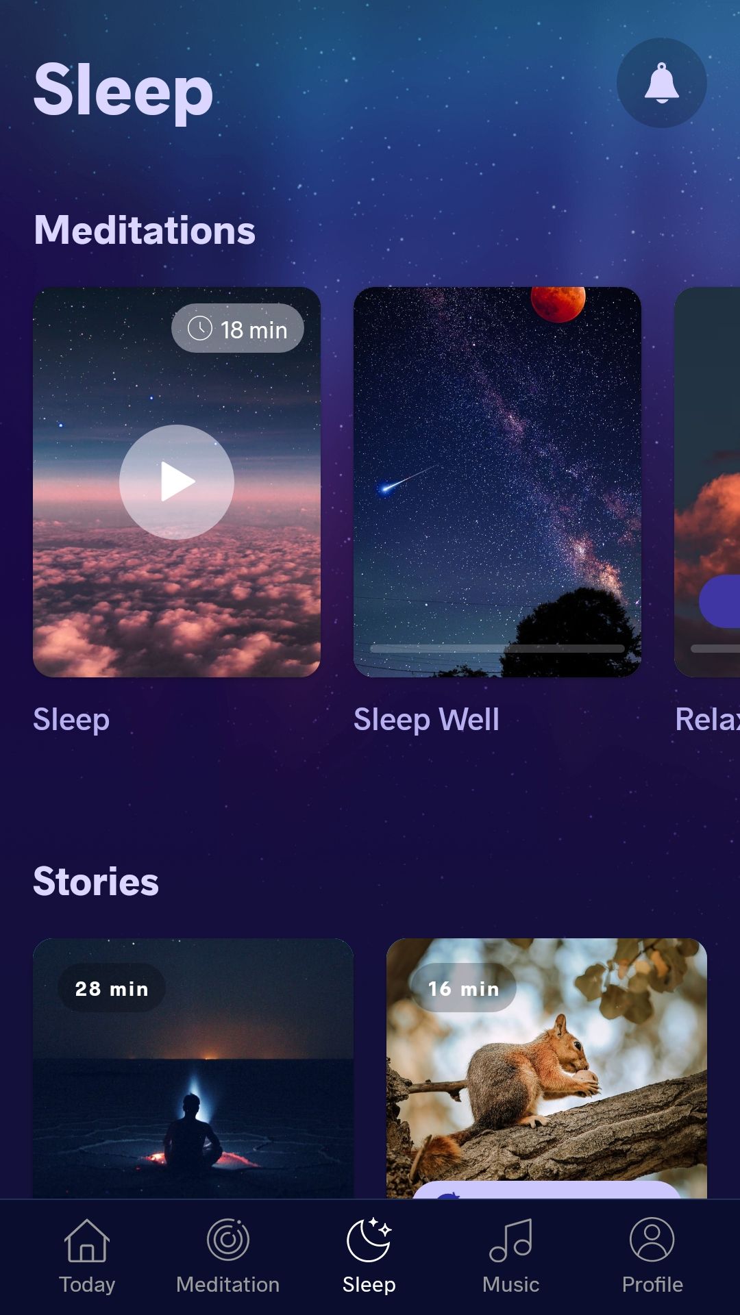 Meditopia sleep meditation app