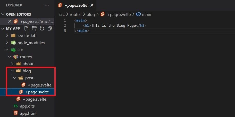 مسیرهای تو در تو در سیستم فایل VScode