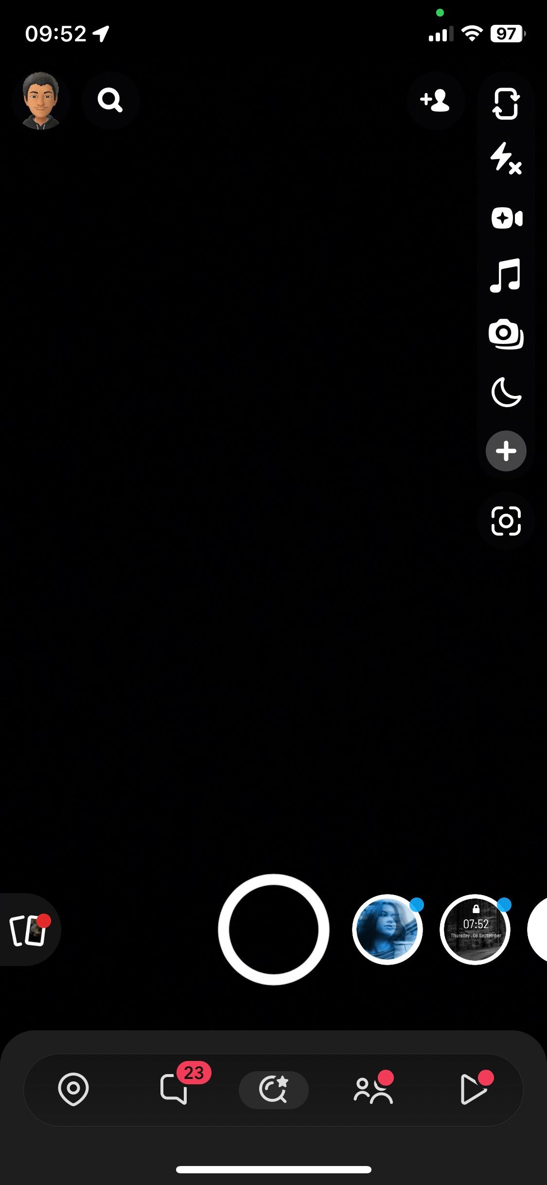 تب برنامه اسنپ چت
