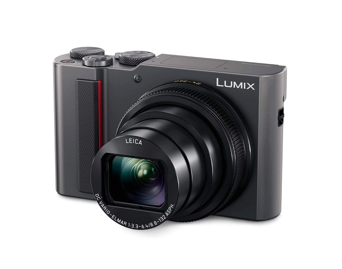 A Panasonic Lumix ZS200 travel camera