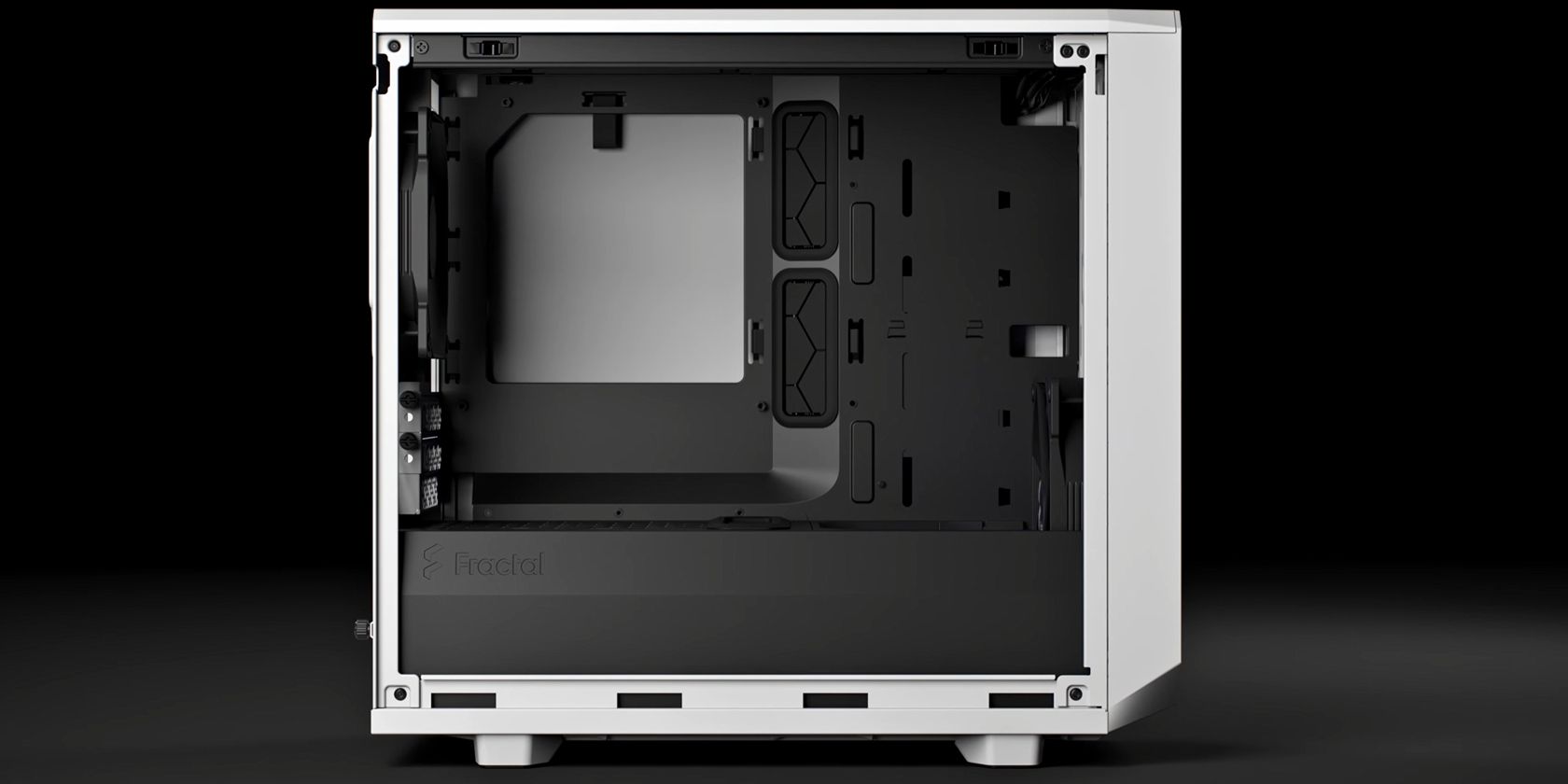 Image of a PC case from Fractal Design (Meshify 2 Nano)