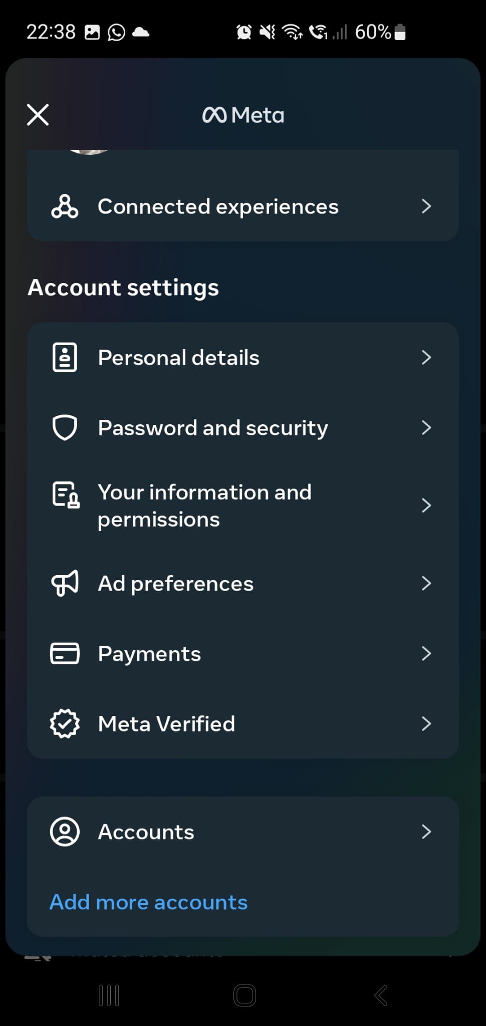 How to deactivate IG profile on Android phone