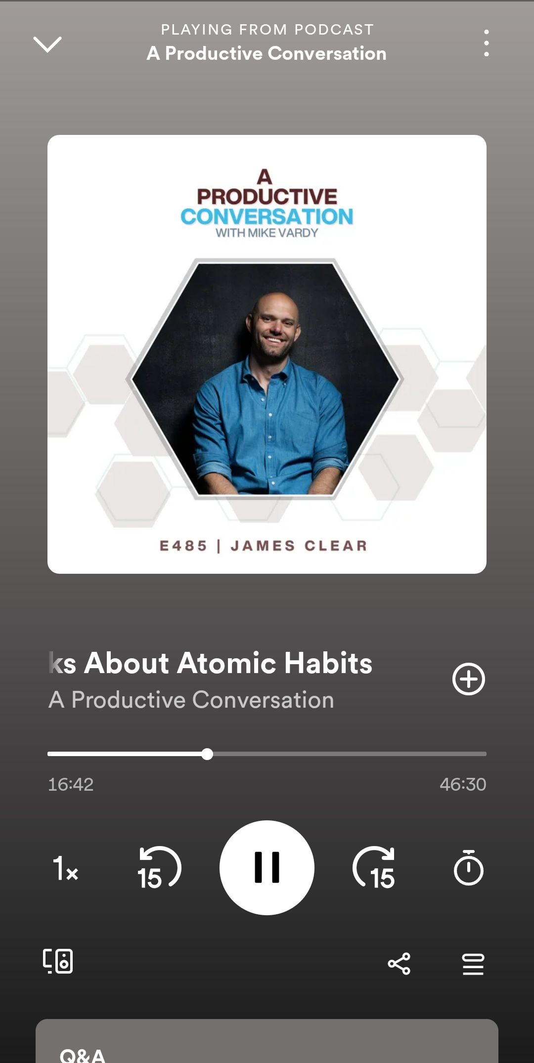 پادکست The Productivityist در Spotify