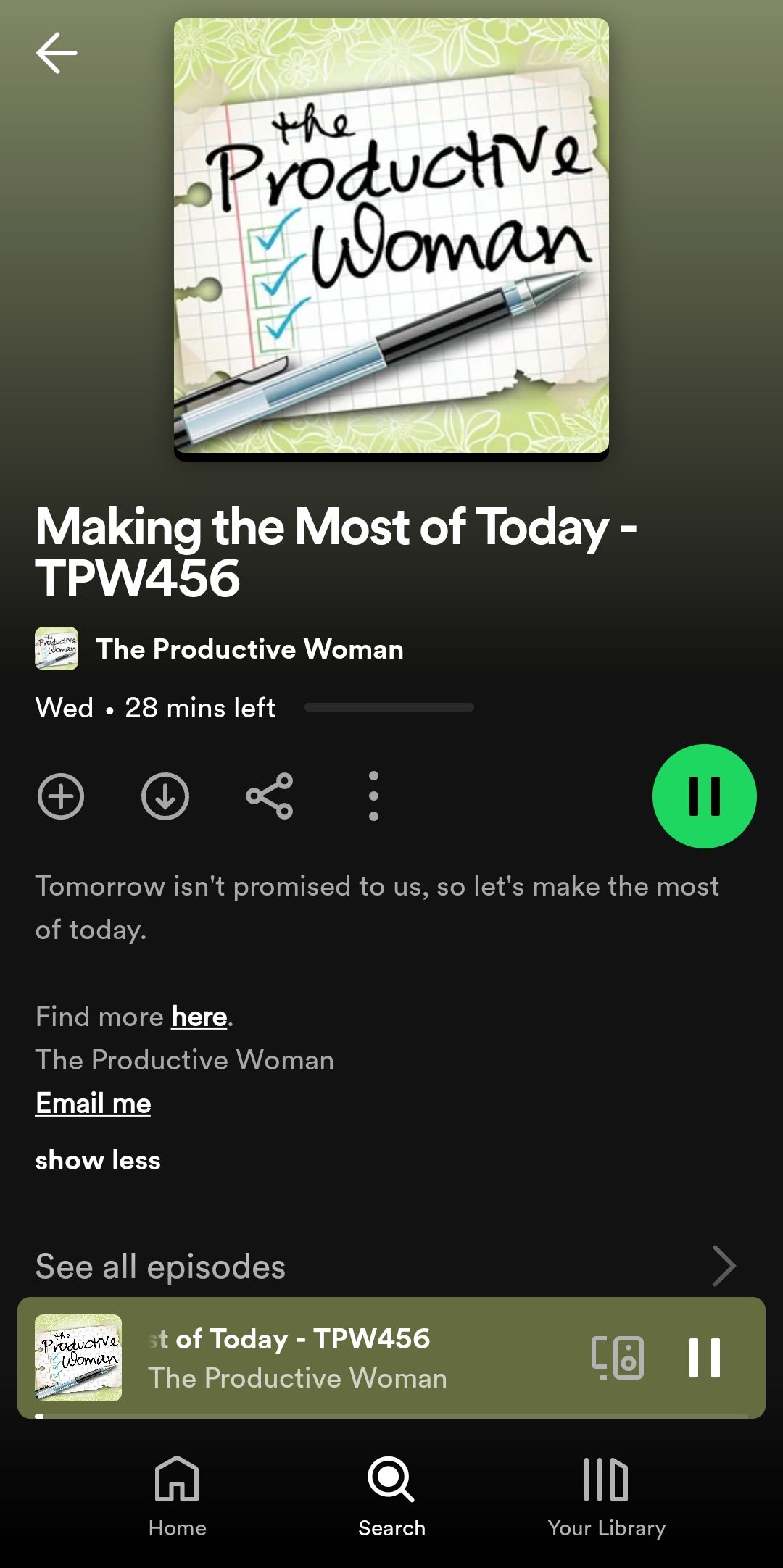 توضیحات زن سازنده Spotify