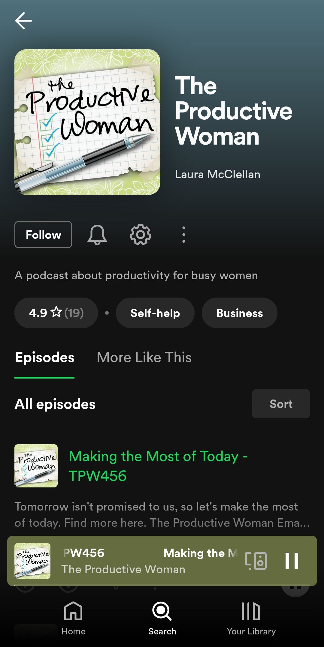 لیست اپیزودهای زن سازنده Spotify