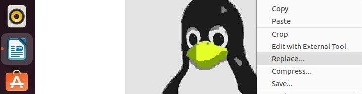 جایگزین کردن misrendered tux svg با فایل دیگری