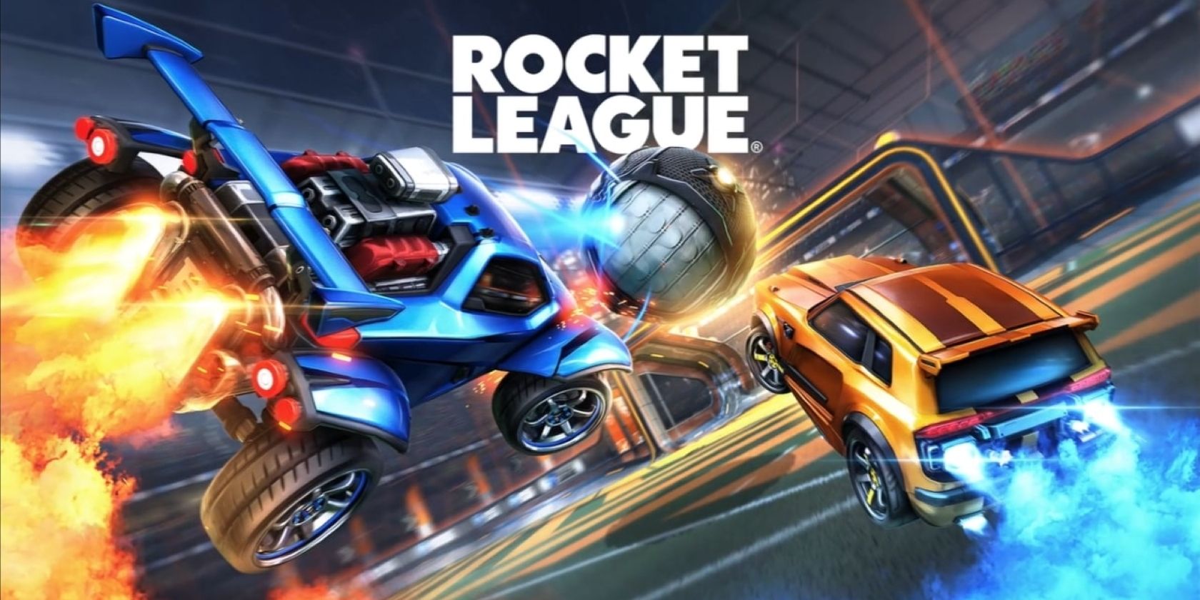 A screenshot of the loading screen for Rocket League on Xbox Series X