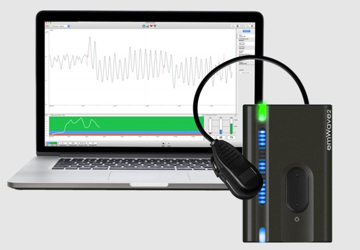 عکس محصول دستگاه بیوفیدبک Hartmath EmWave2