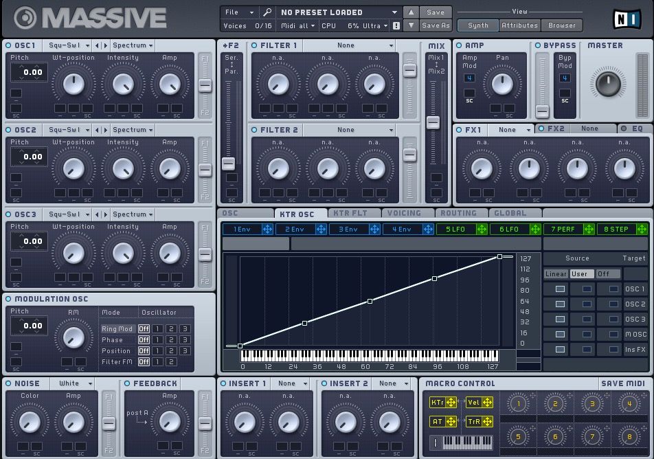 Famous wavetable synthesis plugin – Massive