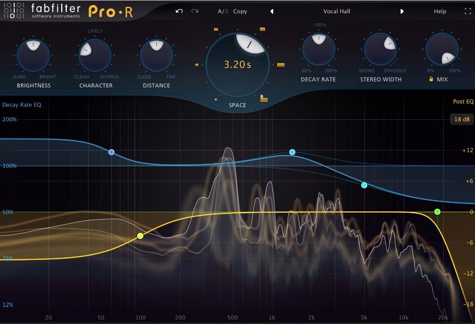 Plugin hồi âm FabFilter Pro-R