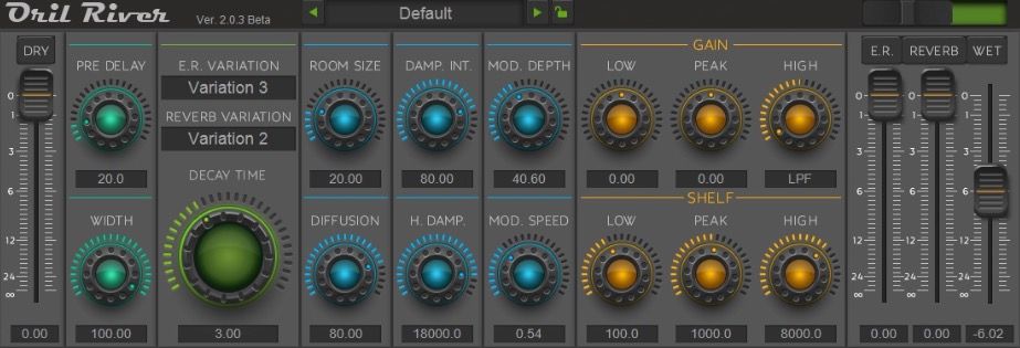 Plugin hồi âm sông Oril