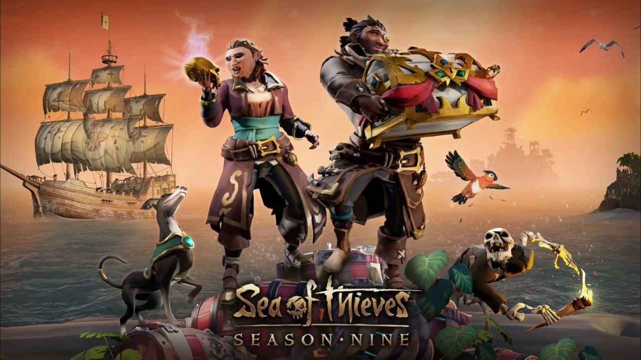 تصویری از صفحه بارگیری Sea of ​​Thieves در Xbox Series X