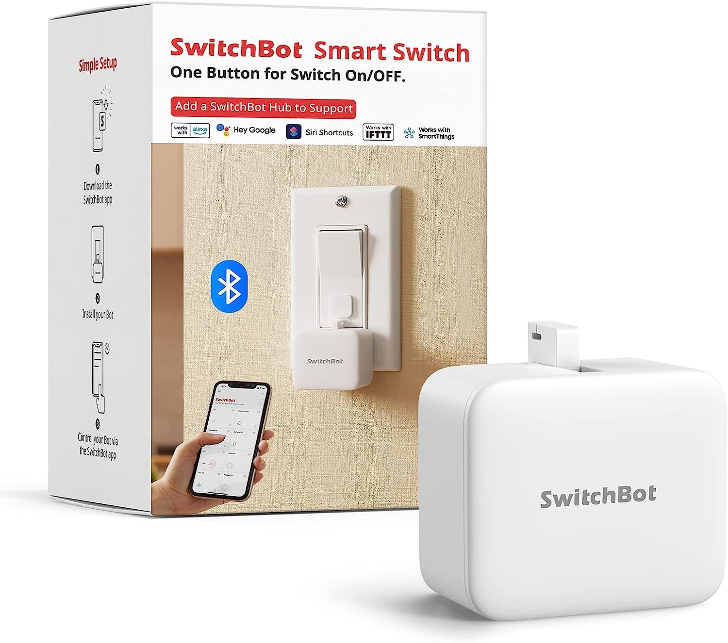 Bộ đẩy nút công tắc SwitchBot