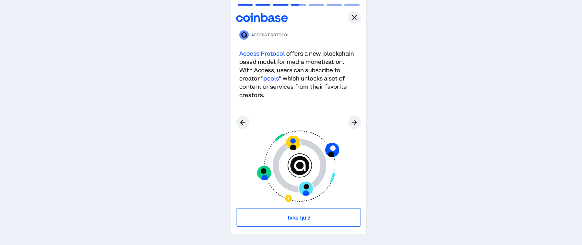 Coinbase Take Quiz