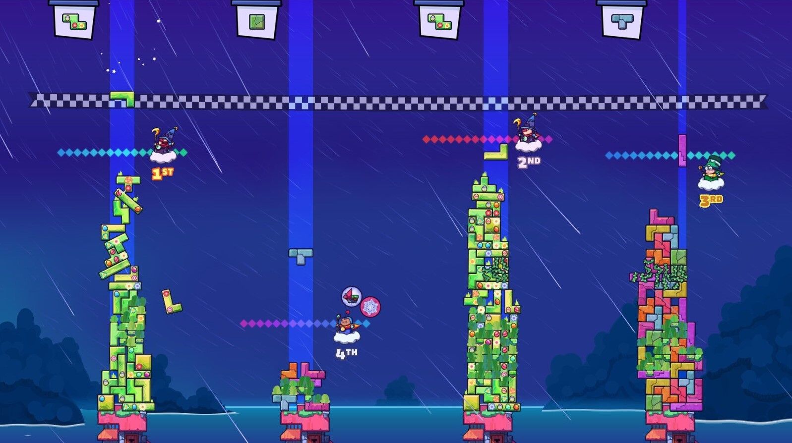 بازی نزدیک Tricky Towers