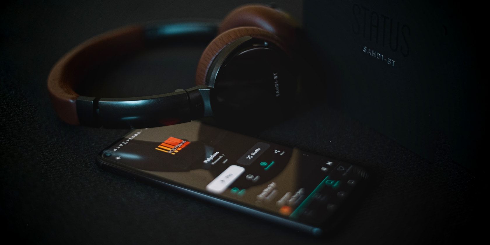 listening to music on an android smartphone